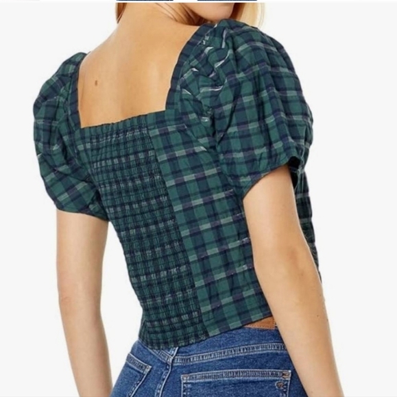 NWOT Madewell crop blouse - Picture 2 of 12